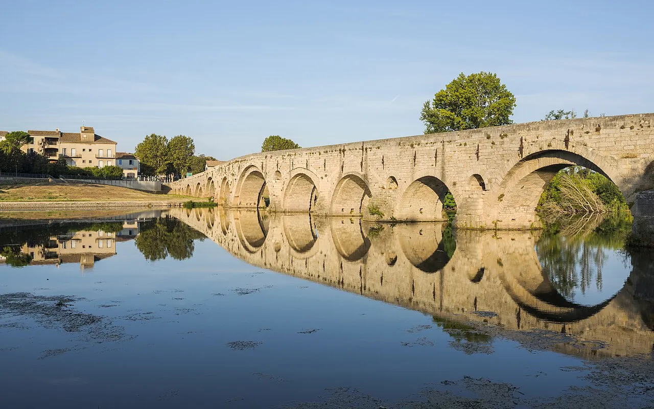 Le Pont Vieux de Béziers et l’Orb
